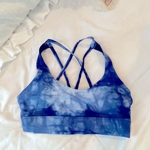 Navy Hendrix Light n Tight Strappy Bra size small
